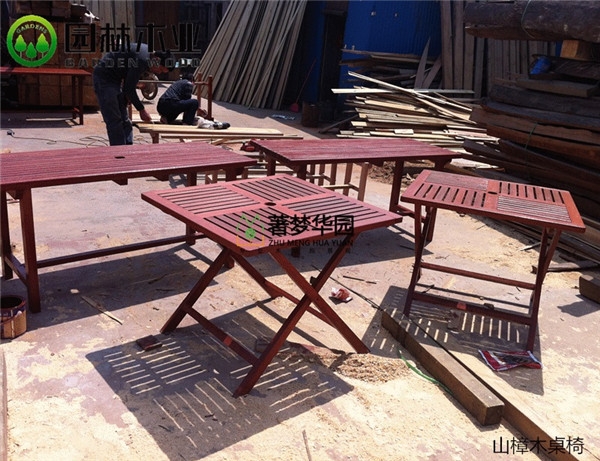 郑州山樟木桌椅